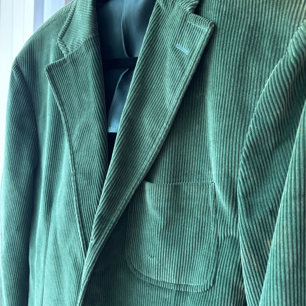 Ralph Lauren Forest Green Corduroy Jacket - Picture 2 of 9